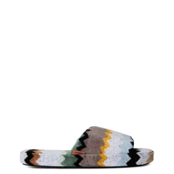 Slippers*Missoni Curt Slip-On Slippers in Black