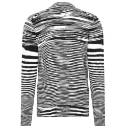 Knitwear*Missoni Striped Cardigan in Black