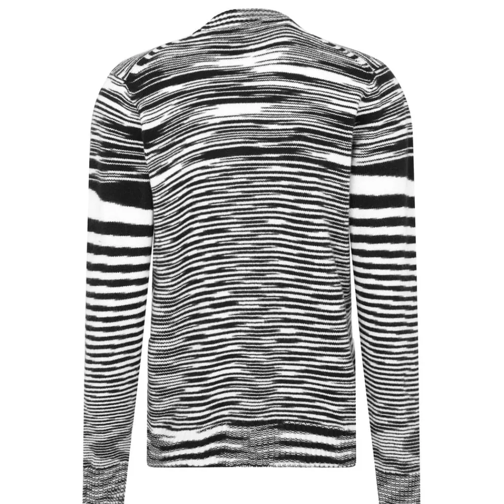 Knitwear*Missoni Striped Cardigan in Black