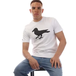 T-Shirts And Vests*Modern Amusement Cali Crown Print T-Shirt in White