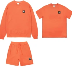Tracksuits*Money Combo Patch Crew 3 Pack Tracksuit in Orange