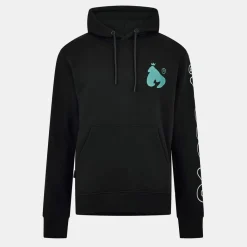 Hoodies*Money Line Jrsey Hoody in Black