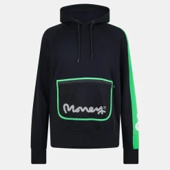 Hoodies*Money Trek Off Hood in Black