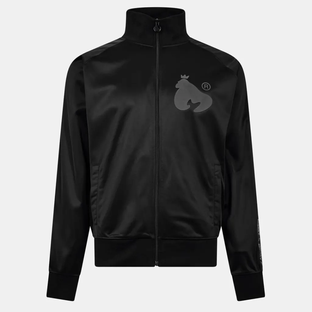 Tracksuits*Money Tricot Tracktop in Black