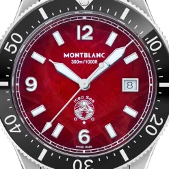 Jewellery-Watches*Montblanc 1858 Iced Sea Watch in Silver