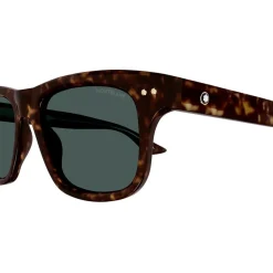 Sunglasses*Montblanc 002 Sunglasses in Black