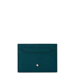 Wallets*Montblanc Card Holder Wallet in Blue