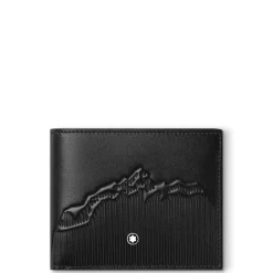 Wallets*Montblanc Meisterstuck 6cc Wallet in Black