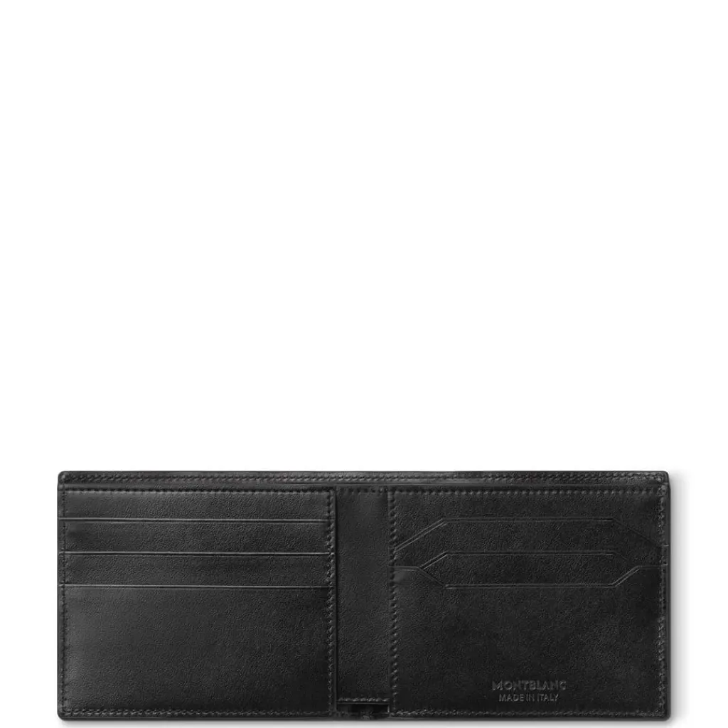 Wallets*Montblanc Meisterstuck 6cc Wallet in Black