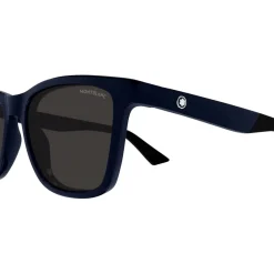 Sunglasses*Montblanc Rectangular Sunglasses in Blue