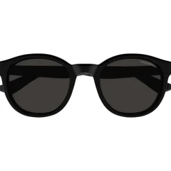 Sunglasses*Montblanc Round Sunglasses in Black