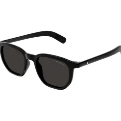 Sunglasses*Montblanc Wayfarer Sunglasses in Black