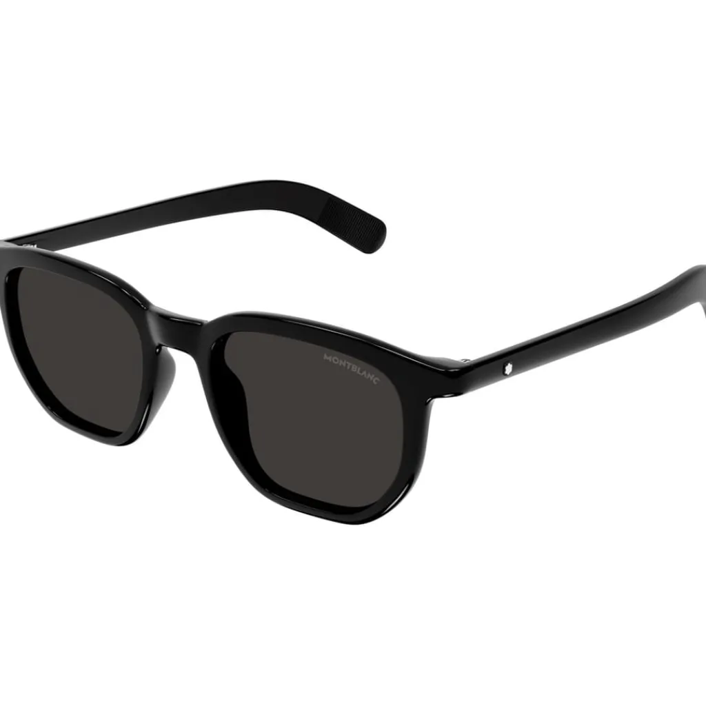 Sunglasses*Montblanc Wayfarer Sunglasses in Black