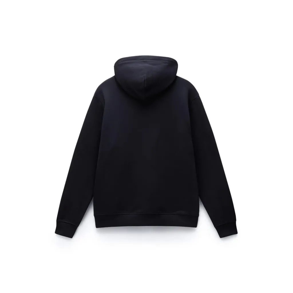 Hoodies*Napapijri Box Logo Hooded Regular Fit Sweatshirt in Black