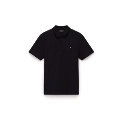 Polo Shirts*Napapijri Regular Fit Short Sleeve Polo in Black