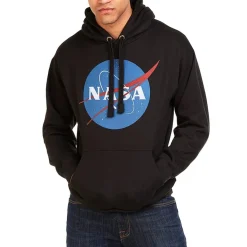 Sweatshirts*NASA Circle Hoody in Black