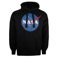 Sweatshirts*NASA Circle Hoody in Black