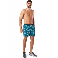 Fitness And Gym Shorts*Nathan Ess Short 7in in Blue