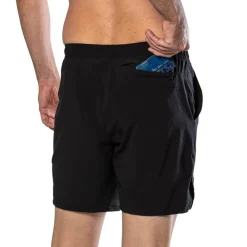 Fitness And Gym Shorts*Nathan Ess Shorts 7in in Black