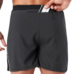Fitness And Gym Shorts|Fitness And Gymwear*Nathan Front Shr 3.0 in Black