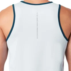 Fitness And Gym Tops*Nathan Sprinter Tank in White