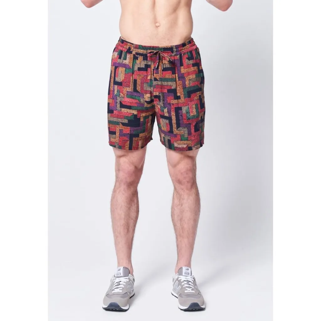 Shorts*Native Youth Viscose Shorts in Black