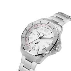 Jewellery-Watches*Nautica Dial Brclt in Silver