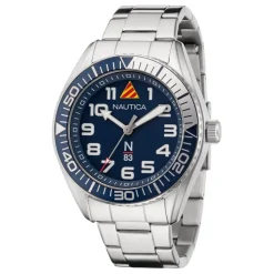 Jewellery-Watches*Nautica Dial Brclt in Silver