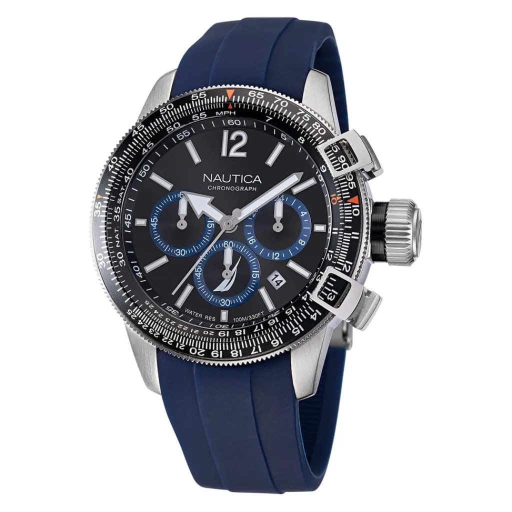 Jewellery-Watches*Nautica Dial Strap in Black