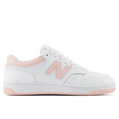 Footwear|Trainers*New Balance 480 Low Lace Up Trainers in White