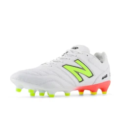 Football Boots*New Balance 442 V2 Firm Ground Football Boots in White