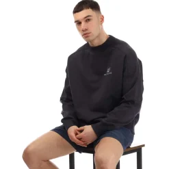 Sweatshirts*New Balance Archive French Terry Crewneck Sweatshirt in Navy