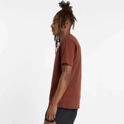T-Shirts And Vests*New Balance Athletics Cotton T-Shirt in Brown