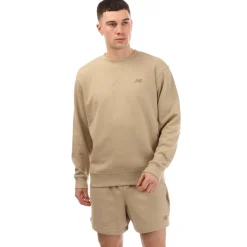 Sweatshirts*New Balance Athletics French Terry Crewneck Sweatshirt in Stone