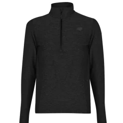 Fitness And Gymwear*New Balance Mens 4 Zip Top in Grey