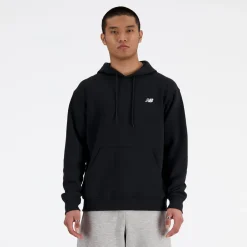 Hoodies*New Balance Mens Balance Se Fl Hoody Athlgrey Ag 2xl Hoody in Black