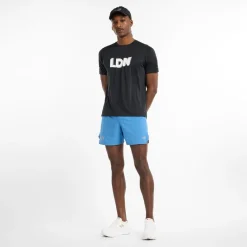 Fitness And Gym Tops*New Balance Mens Balance Ath Ss Bk Smal Running Top in Black