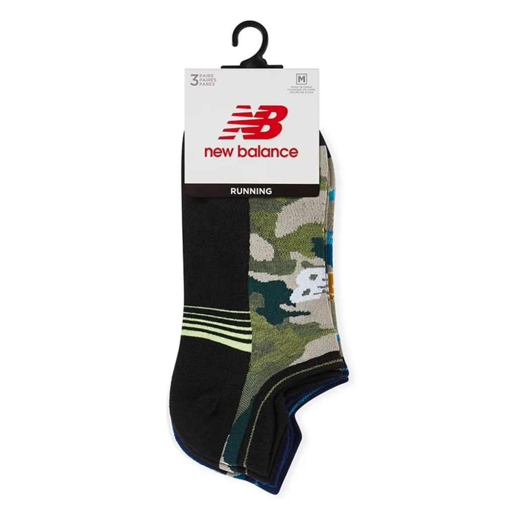 Underwear And Socks*New Balance No Show 3pk in Multi