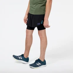 Fitness And Gym Shorts*New Balance Q Spd 5 in in Black