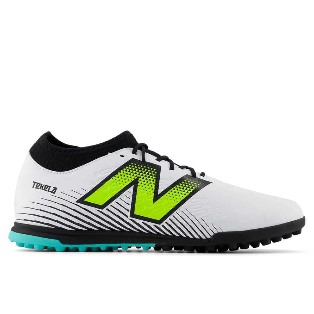 Football Boots*New Balance Tekela V4+ Magique Turf Football Boots in White