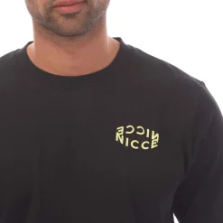 T-Shirts And Vests*NICCE Mens Tanetta Logo T-Shirt in Black