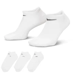 Underwear And Socks*Nike 3 Pack No Show Socks Mens in White