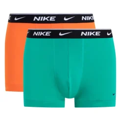 Underwear And Socks*Nike 2 Pack of Trunks in Green orange