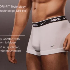 Underwear And Socks*Nike 2 Pack of Trunks in Green orange