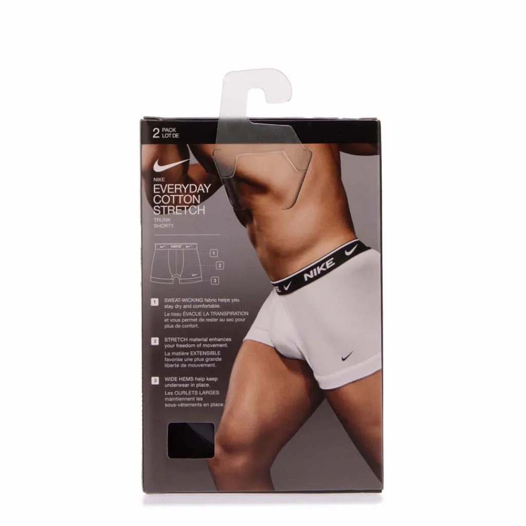 Underwear And Socks*Nike 2 Pack of Trunks in Grey blue