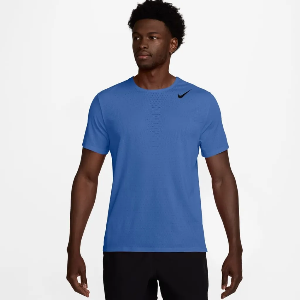 Fitness And Gym Tops|Fitness And Gymwear*Nike Aeroswift Short Sleeve Top in Blue