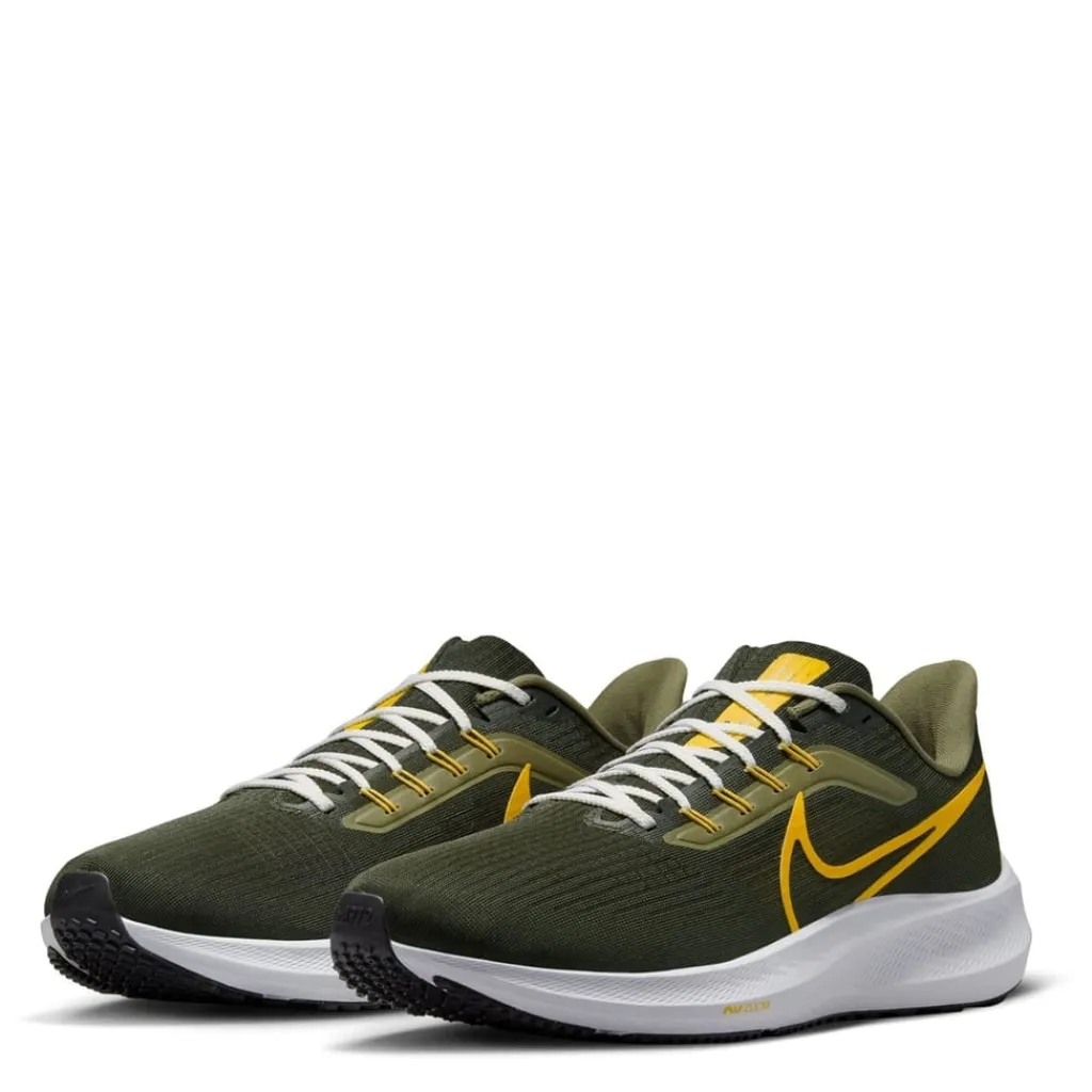 Fitness And Gym Footwear|Running Shoes*Nike Air Zoom Pegasus Low Top Road Shoe in Green