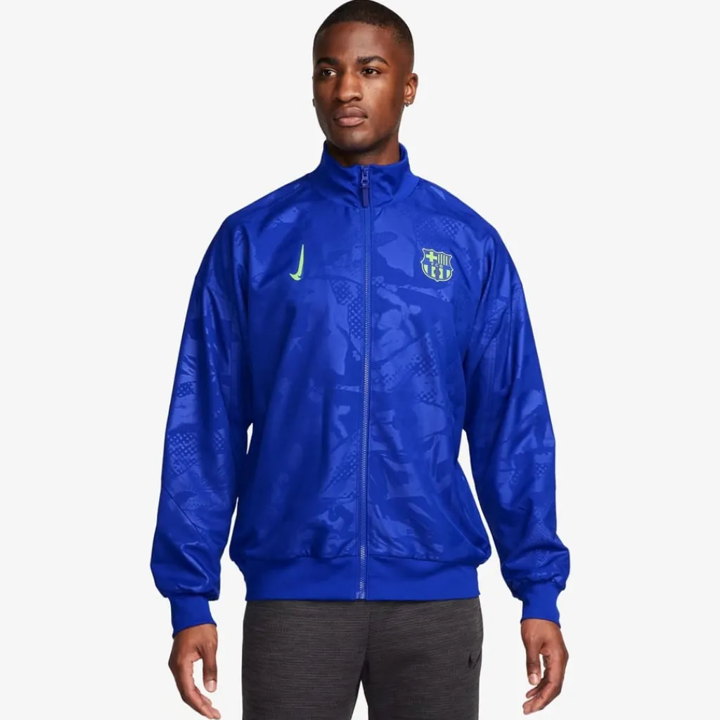 Tracksuits*Nike Barcelona Academy Pro Third Anthem Jacket 2024 2025 Adults in Blue