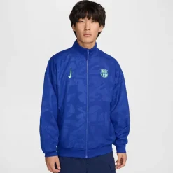 Tracksuits*Nike Barcelona Dri Fit Track Football Jacket in Beige