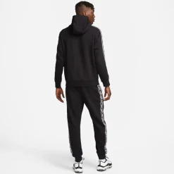 Tracksuits*Nike Club Fleece Graphic Hooded Tracksuit in Black